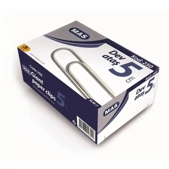 Mas 250 Dev Ataş Boy 5 Cm. 50 Li