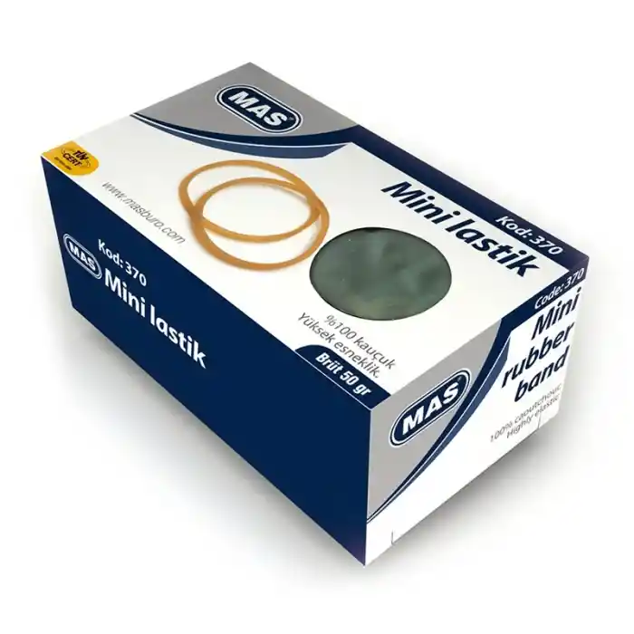 Mas 390 Kauçuk Geniş Lastik 50 Gr.