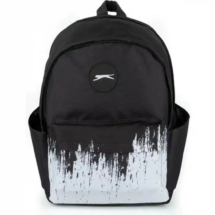 Me 23088 Slazenger Black Whıte Color Rıot Kolej Çantası