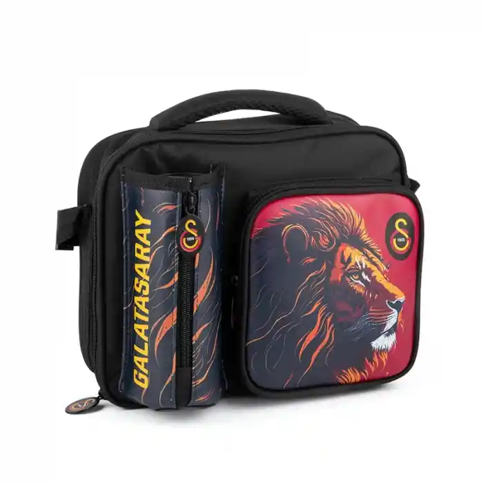 Me 25562 Galatasaray Leon Suni Deri Beslenme Çantası