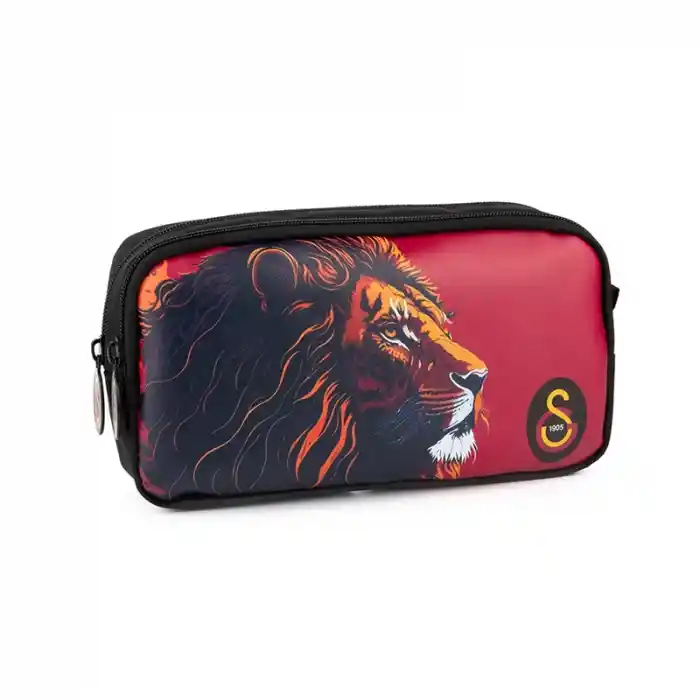 Me 25563 Galatasaray Leon Suni Deri Kalem Çantası