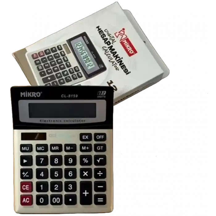 Mikro Cl-8159 Digital 12 Hane Hesap Makinası