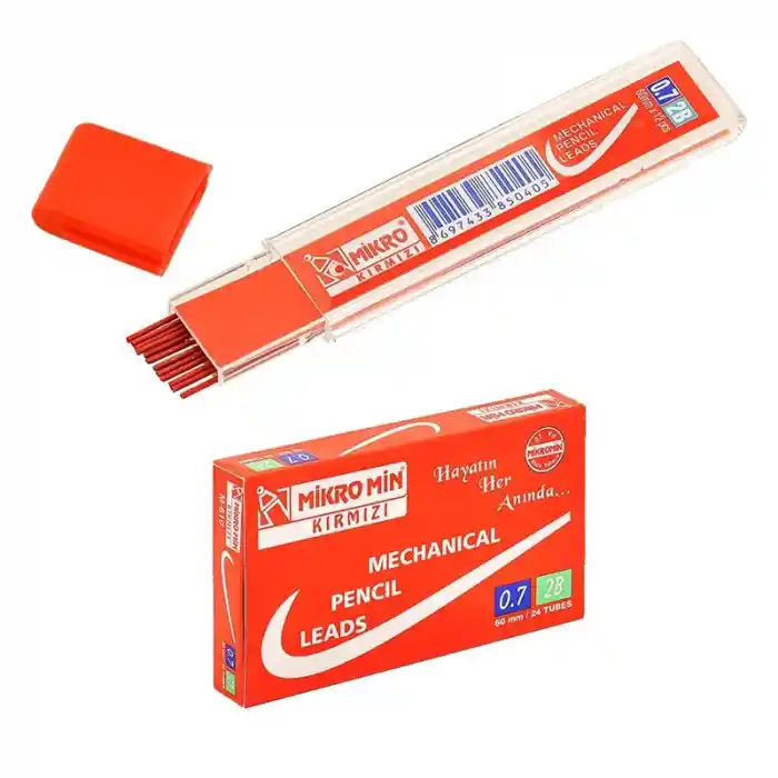 Mikro M-610 Kırmızı Min 0,7 60 Mm