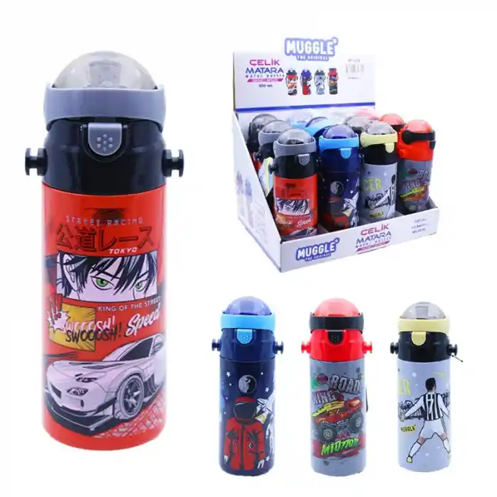 Mikro Muggle 2636-12 The Orıgınal Çelik Matara 550 Ml (erkek)