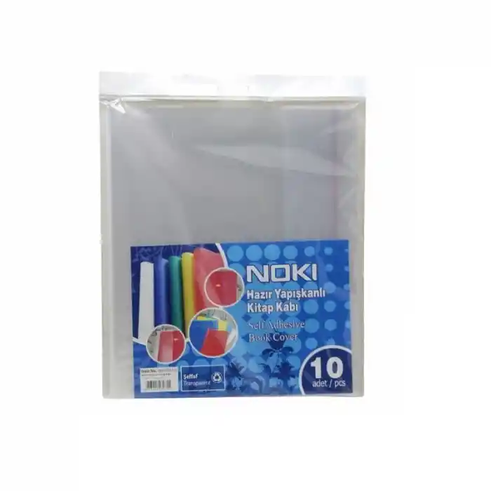Noki Hazır Kitap Kabı Şeffaf 10 Lu 60170-10
