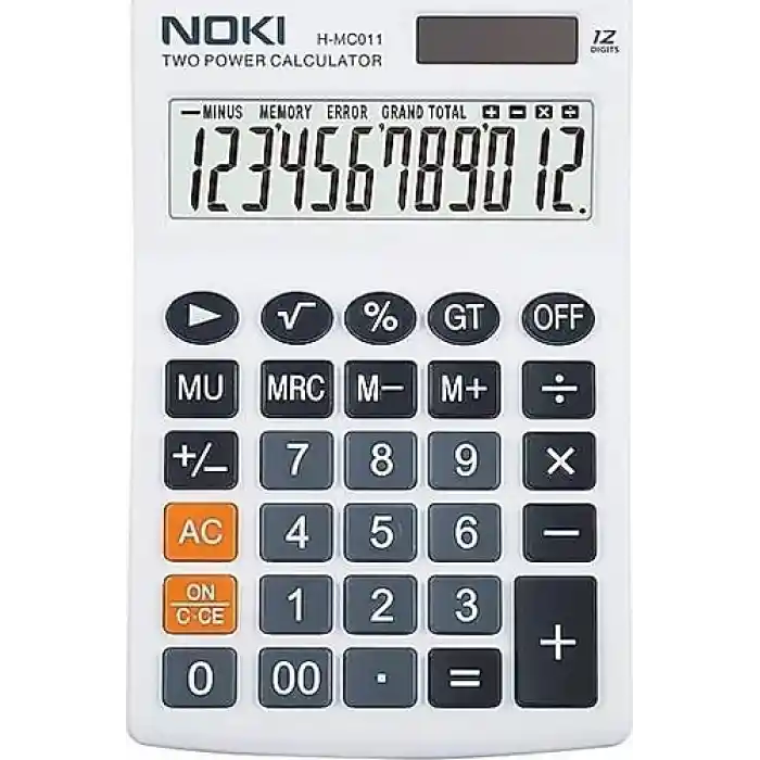 Noki Hesap Makinası 12 Hane H-mc011