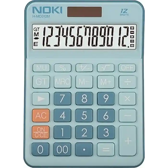 Noki Hesap Makinası 12 Hane Masa Üstü H-mc012