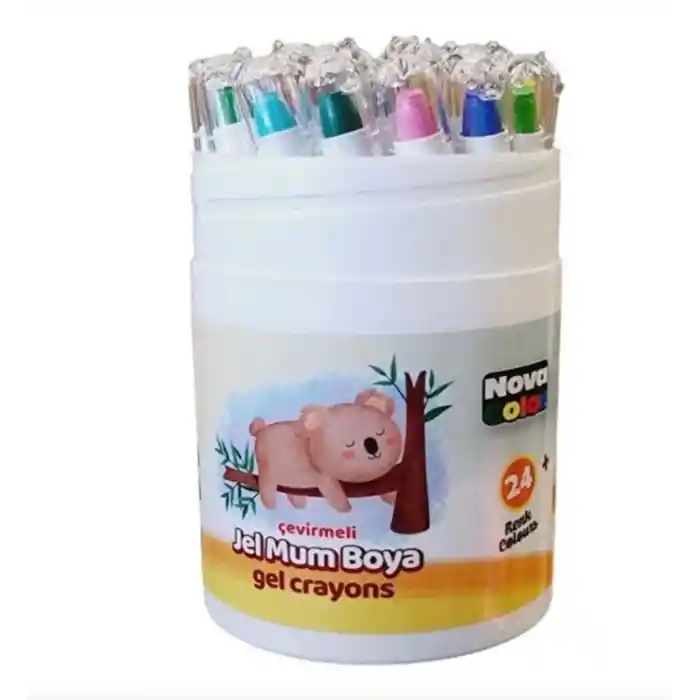 Nova Color 24 Renk Jel Mum Boya Nc-2151