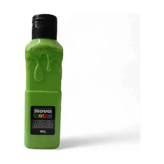 Nova Color Akrilik Boya 180 Gr Açık Yeşil Nc-1012