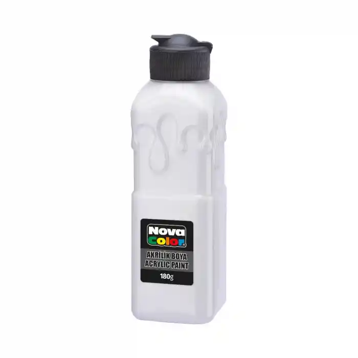 Nova Color Akrilik Boya 180 Gr Beyaz Nc-1005