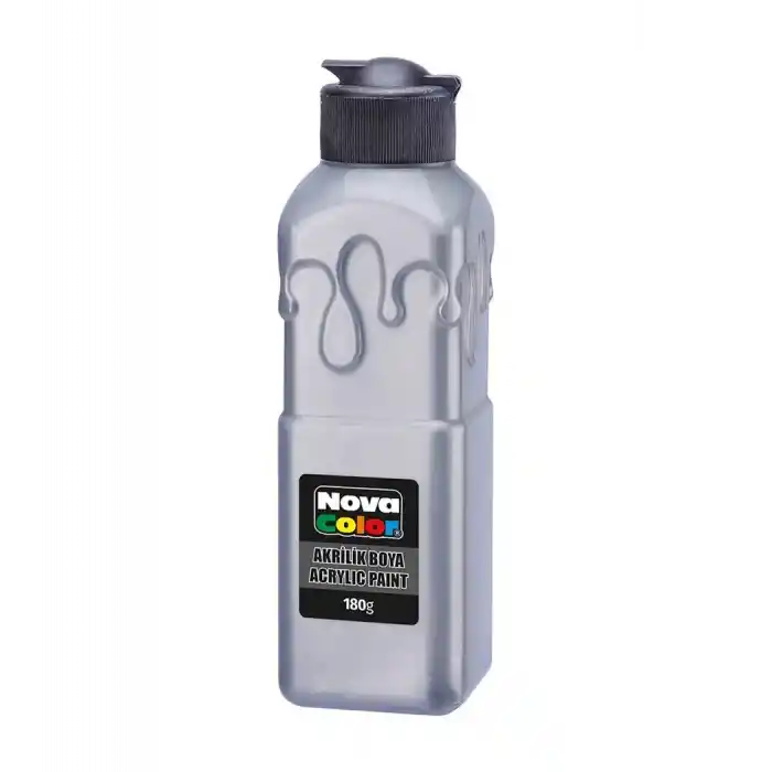 Nova Color Akrilik Boya 180 Gr Gri Nc-1023