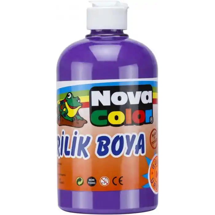 Nova Color Akrilik Boya 500 Ml Mor Nc-389