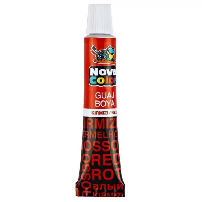 Nova Color Guaj Boya Tüp Kırmızı Nc-116