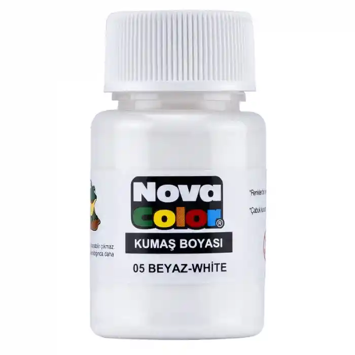 Nova Color Kumaş Boyası Beyaz Nc-163