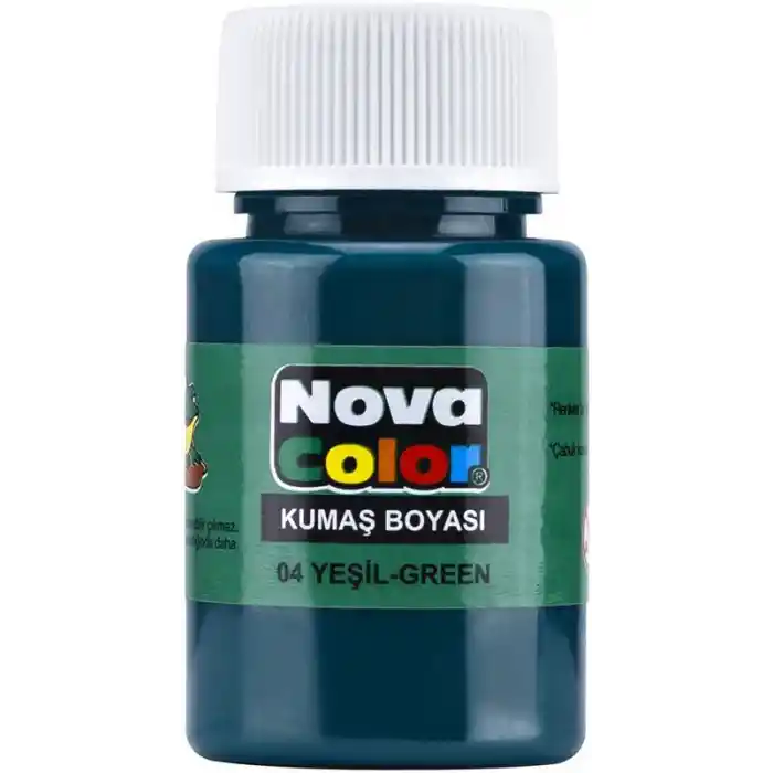 Nova Color Kumaş Boyası Yeşil Nc-162