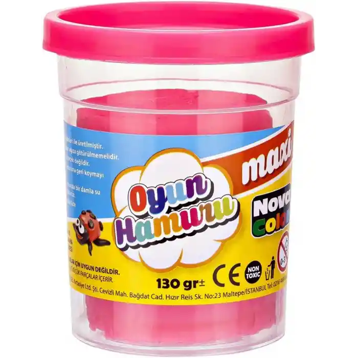 Nova Color Maxi Oyun Hamuru Pembe Nc-4145