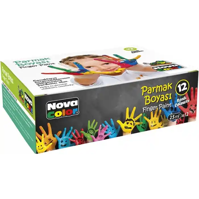 Nova Color Parmak Boyası 12 Renk Nc-460