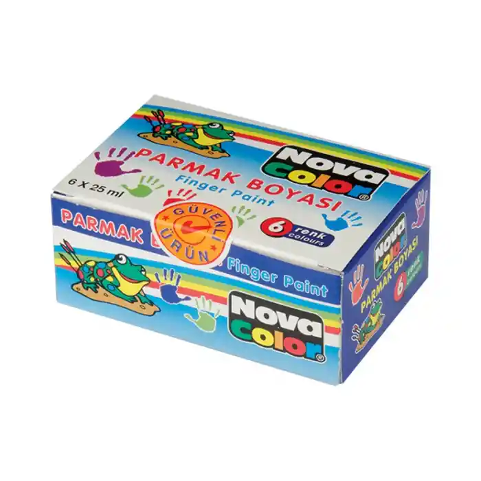 Nova Color Parmak Boyası 6 Renk Nc-138