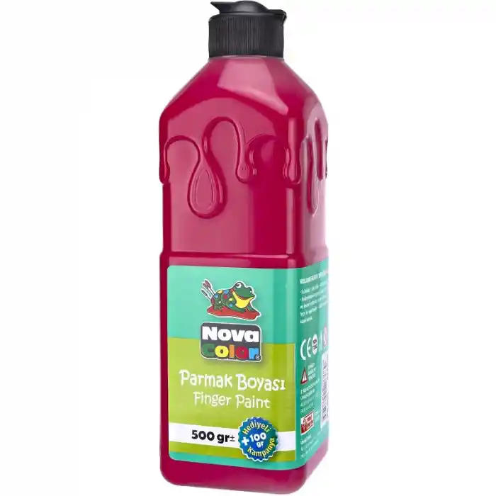 Nova Color Parmak Boyası Kırmızı 500 Gr Nc-371