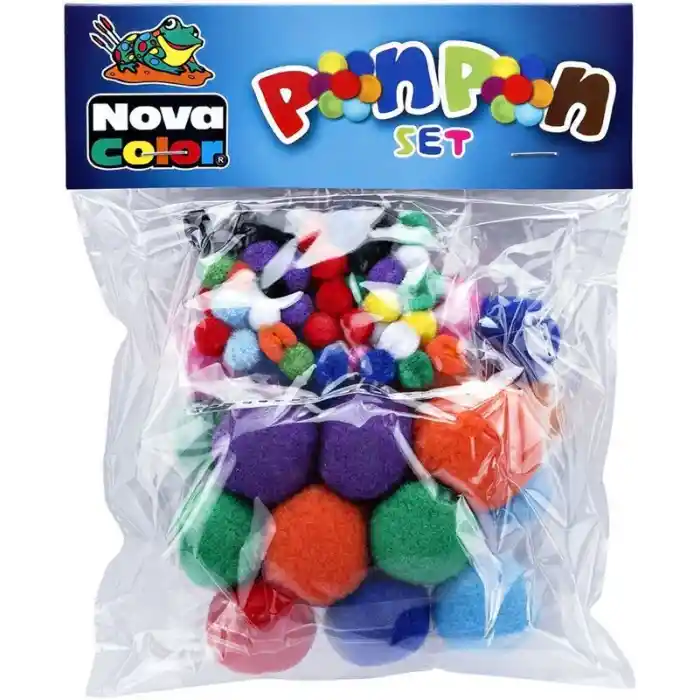 Nova Color Ponpon Set Nc-350