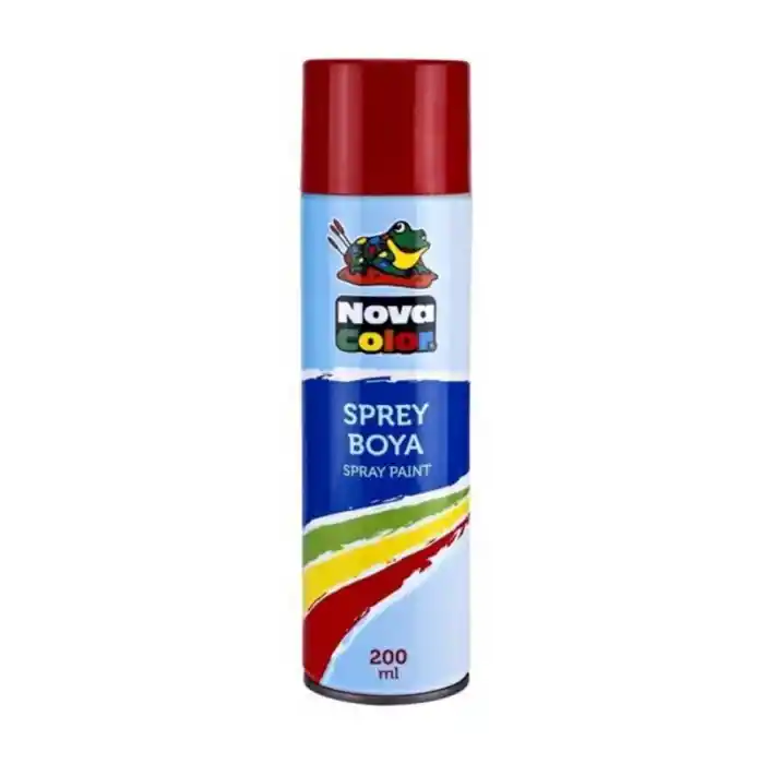 Nova Color Sprey Boya Kırmızı Nc-801