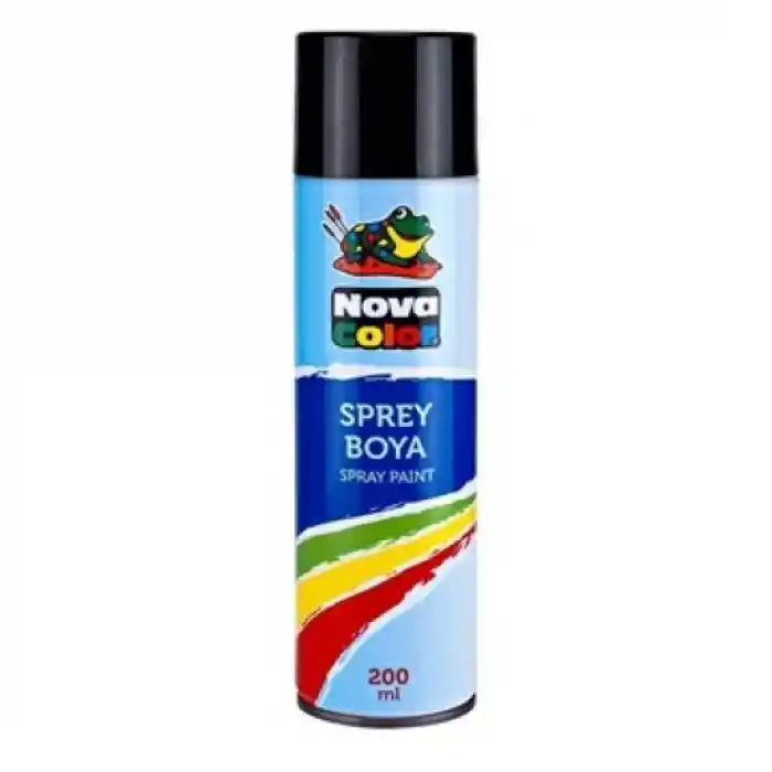 Nova Color Sprey Boya Siyah Nc-805