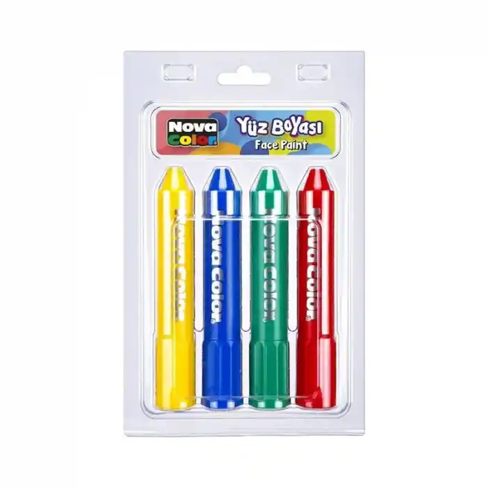 Nova Color Yüz Boyası 4 Lü Nc-211