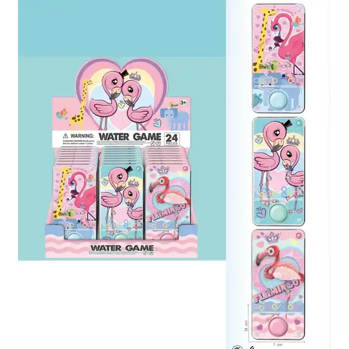 Olly 2586x-24 Su Oyunu Transparent Water Game Flamingo