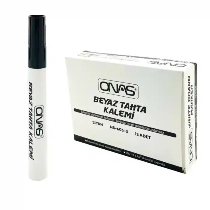 Onas Ns-603s Siyah Tahta Kalemi