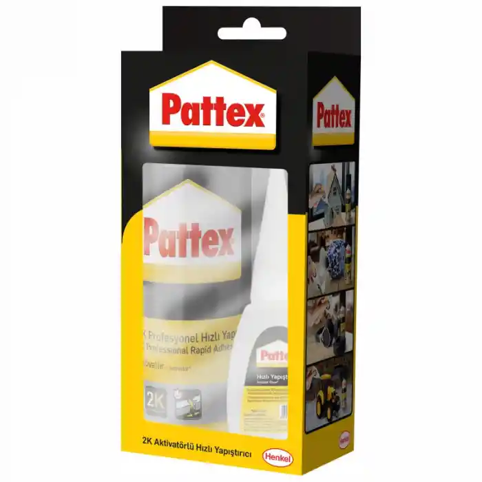 Pattex 2k Hızlı Yapıştırıcı 100+17 Ml 2645988