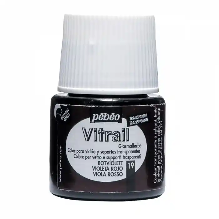 Pebeo 050/19 Cam Boyası Vitrail 45 Ml.şişe