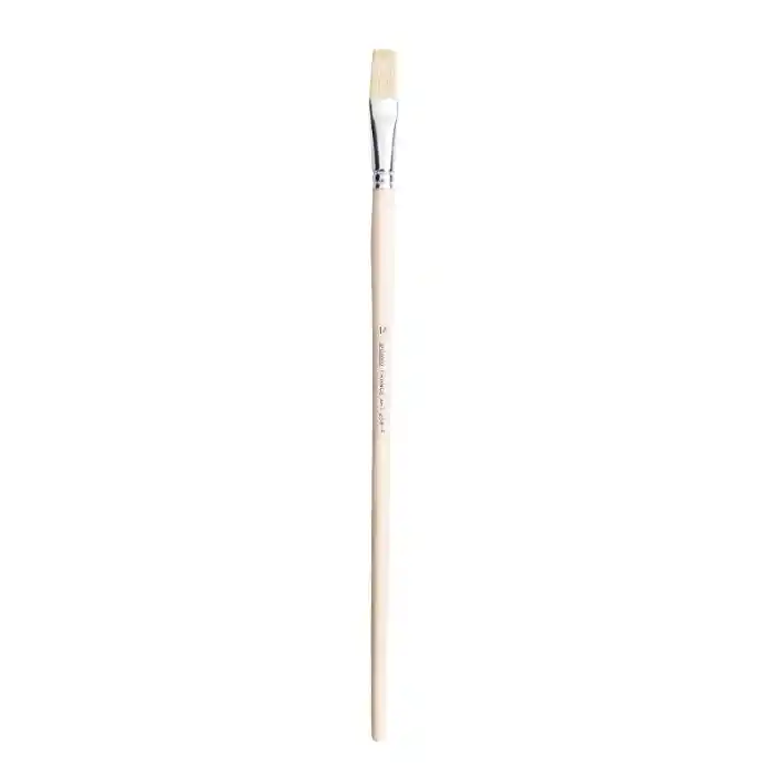 Pebeo 258 F/14 Yağlı Boya Fırçası Doğal Beyaz Kıl
