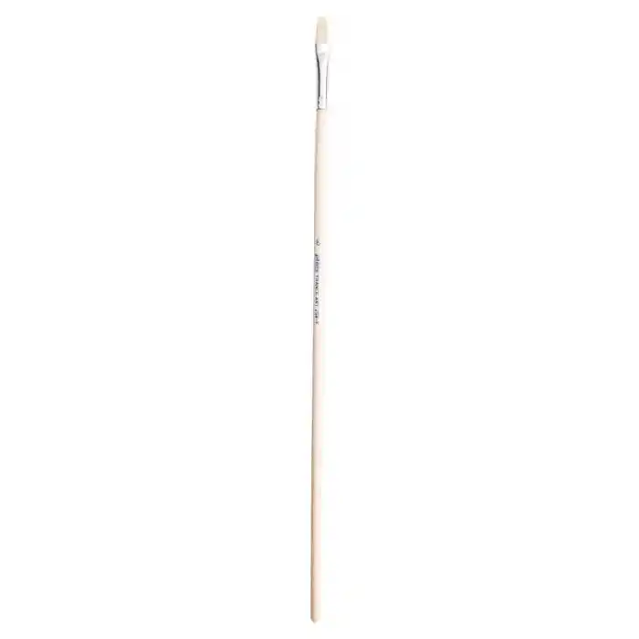 Pebeo 258 F/6 Yağlı Boya Fırçası Doğal Beyaz Kıl