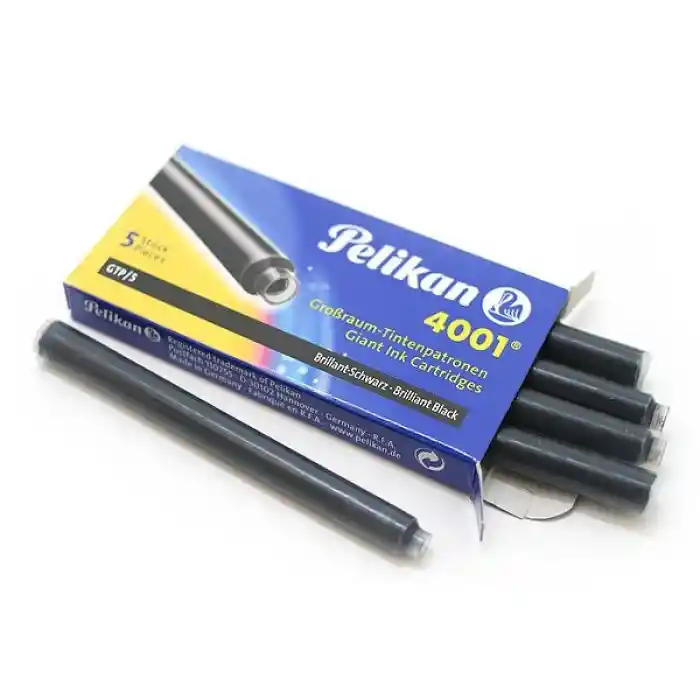 Pelikan Dolma Kalem Tüpü Dev 5 Li Siyah 310615