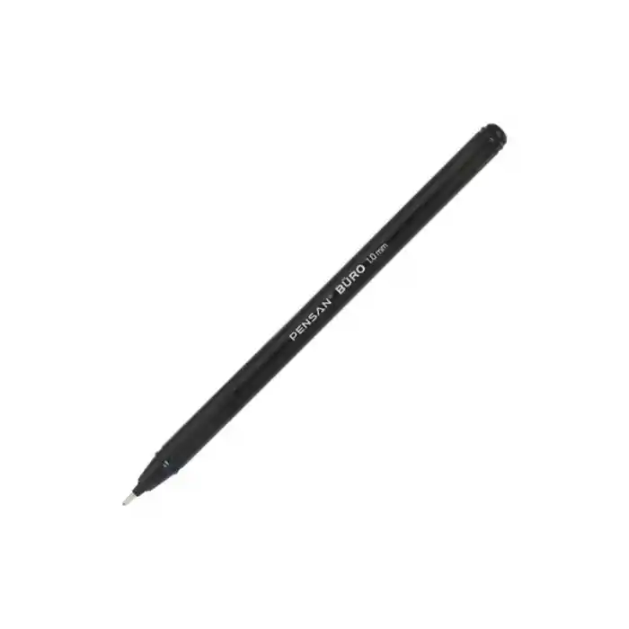 Pensan 2270 Büro Siyah Tükenmez Kalem 1 Mm