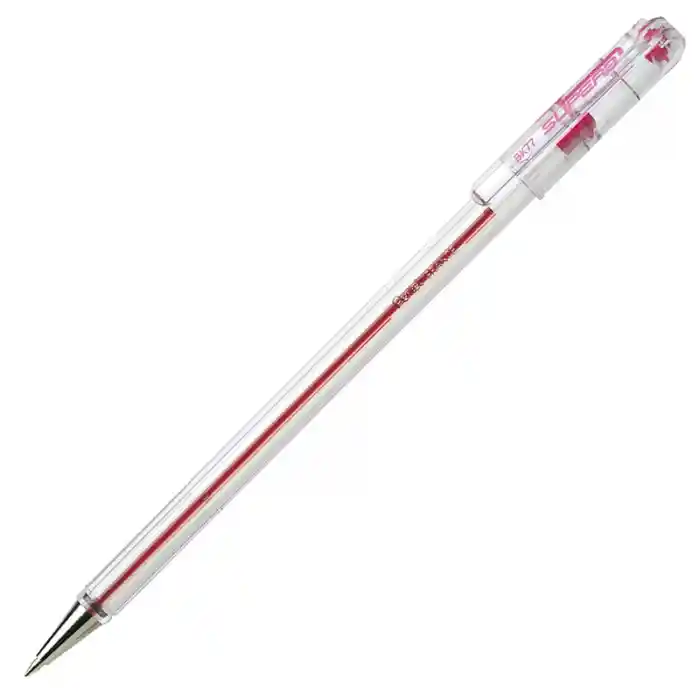 Pentel 77-b Bk Kırmızı Yağ Bazlı Tükenmez Kalem