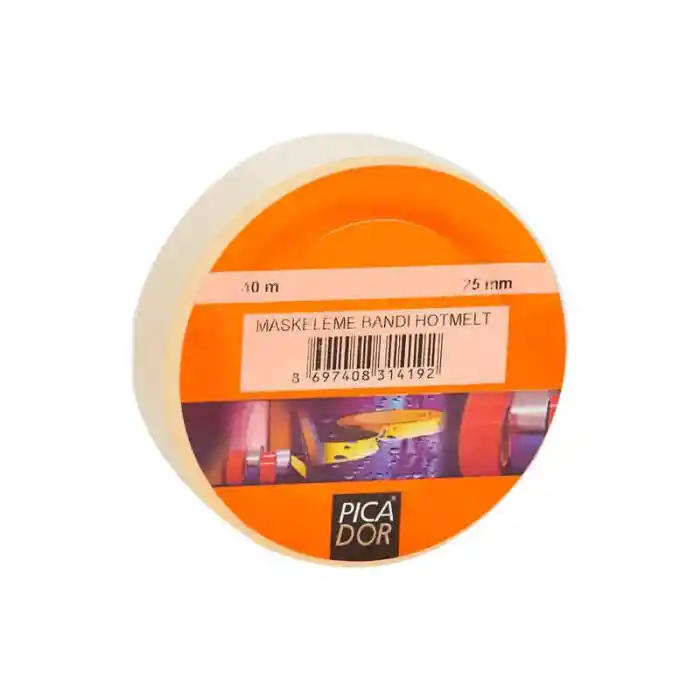 Picador 25x40 Mt Hotmelt Maskeleme Bandı Kp005
