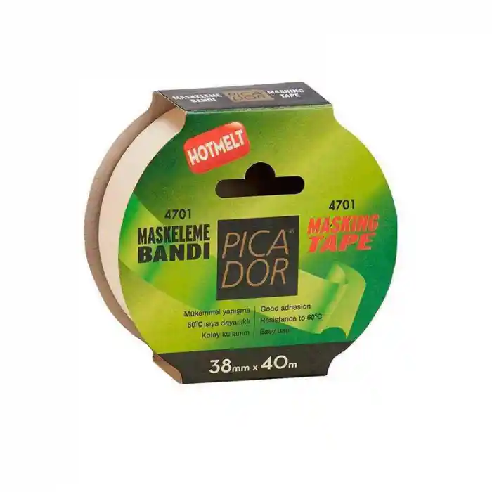 Picador 38x40 Mt Hotmelt Maskeleme Bandı Kp 007