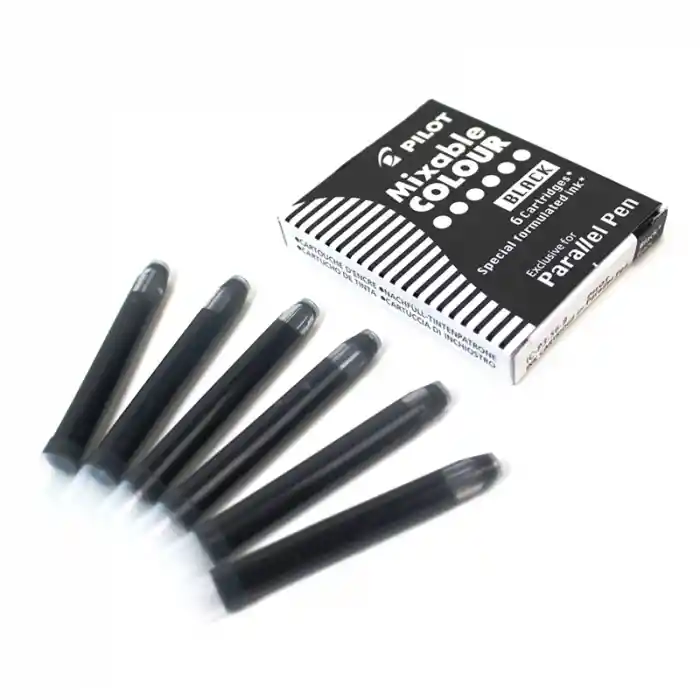 Pilot Paralel Pen Yedeği Siyah 6 Lı Ic-p3-s6-b