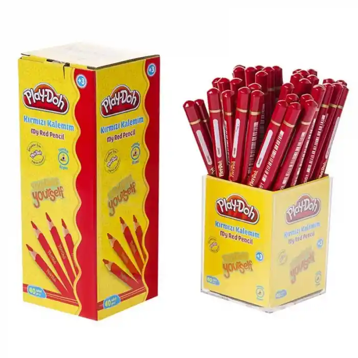 Play-doh İlk Kalemim Kırmızı Kopya Kalem Kk002