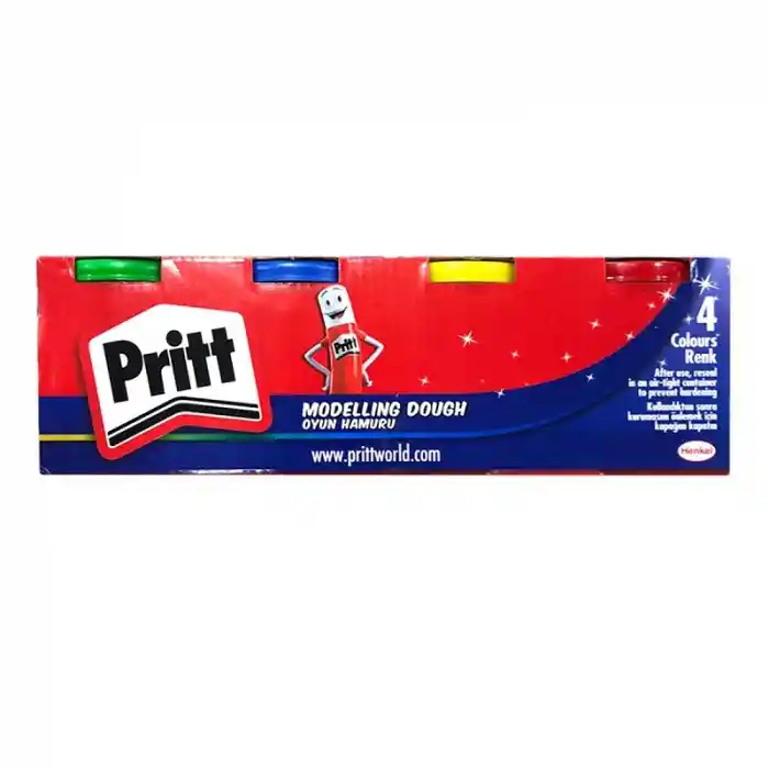 Pritt Oyun Hamuru 4 Renk 4x100 Gr 1831458