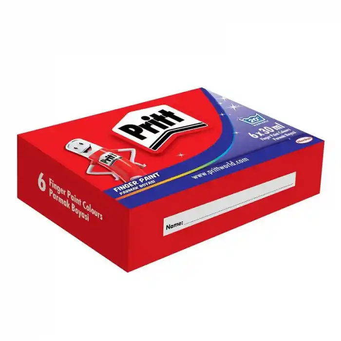 Pritt Parmak Boyası 6 Renk 30 Ml. 1221355