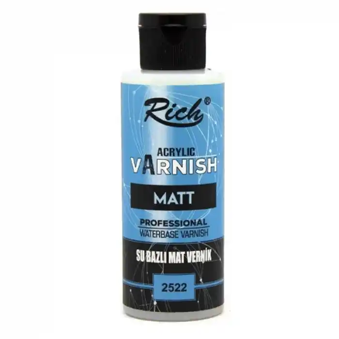 Rıch 17260 Su Bazlı Vernik Mat 120 Cc