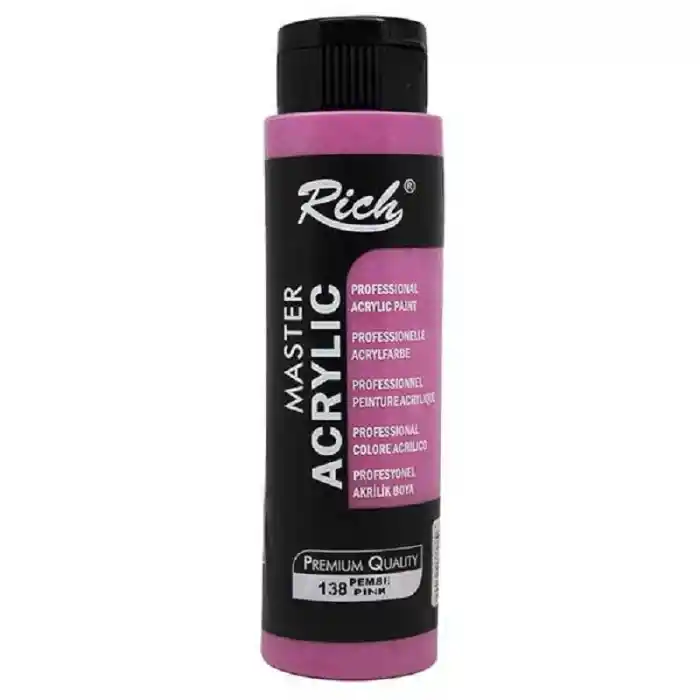 Rıch 500-138 Akrilik Boya 02344 Pembe 500 Cc
