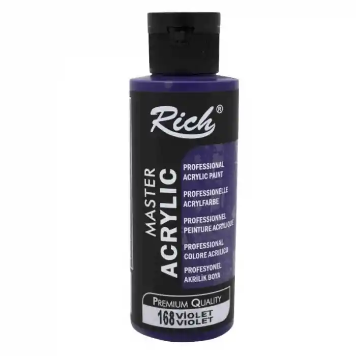 Rıch Akrilik Boya 168 Vıolet 120 Cc