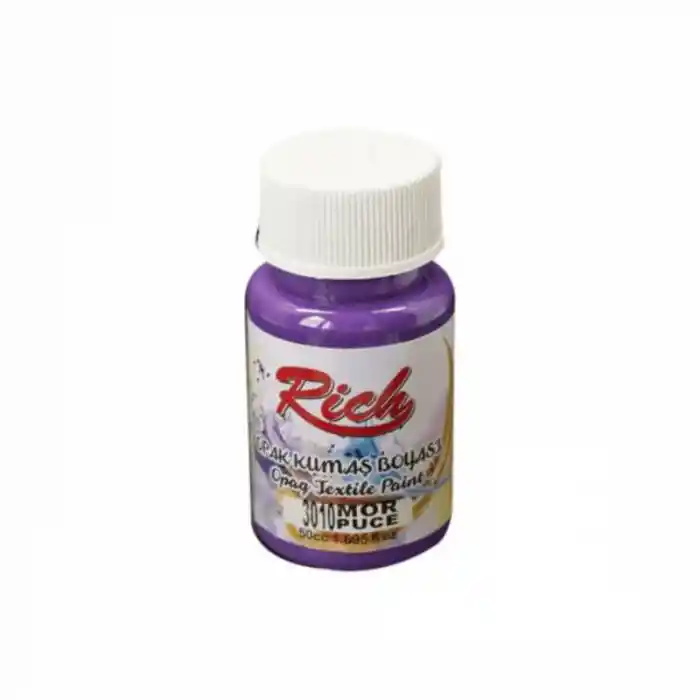 Rıch Akrilik Kumaş Boyası 01922 Mor 50 Cc.