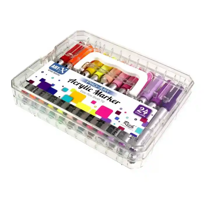 Rıch Art-x Pro-art Akrilik Marker Brush Pen 24 Lü 19716