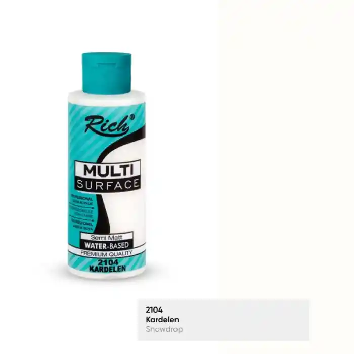 Rıch Multi Akrilik Boya 2104 Kardelen 120 Cc