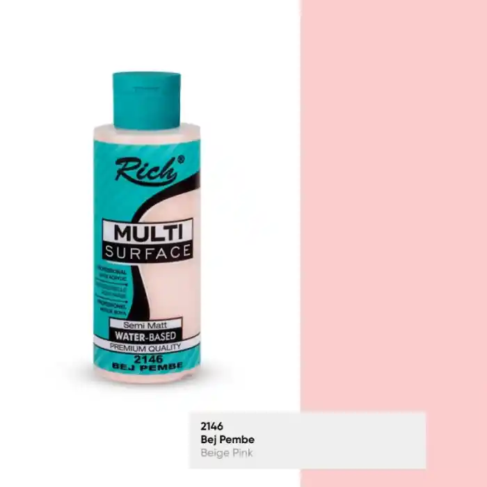 Rıch Multi Akrilik Boya 2146 Bej Pembe 120 Cc