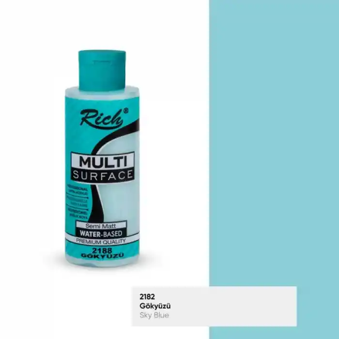 Rıch Multi Akrilik Boya 2188 Gökyüzü 120 Cc